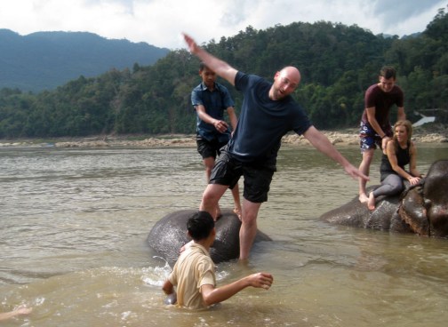 Joe getting tossed off