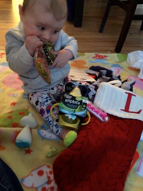 Santa brought you many things that you are actually supposed to put in your mouth